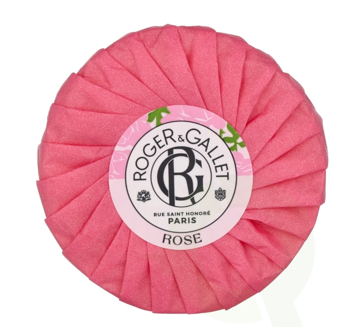 Roger & Gallet Rose Soap Bar 100 g i gruppen HELSE OG SKJØNNHET / Hudpleie / Kroppspleie / Bad- og dusjkrem hos TP E-commerce Nordic AB (C61133)