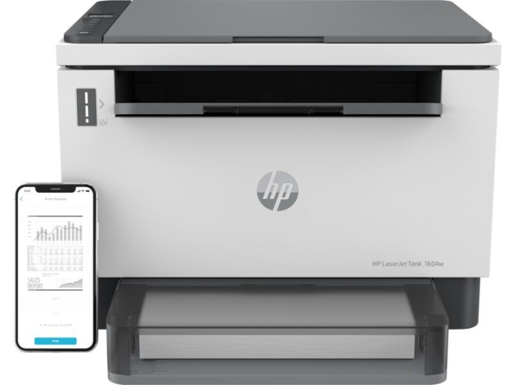 HP LaserJet Tank MFP 1604w-skriver i gruppen Datautstyr / Skrivere og tilbehør / Skrivere / 3D-skrivere og tilbehør / Skrivare hos TP E-commerce Nordic AB (C61187)