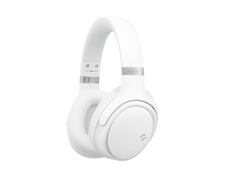 Havit H630BT over-ear BT-hodetelefoner, hvit, sølv i gruppen Elektronikk / Lyd & Bilde / Hodetelefoner & Tilbehør / Hodetelefoner hos TP E-commerce Nordic AB (C61204)