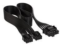 Corsair 12VHPWR (female) - 8 pin PCI Express power (female) Black Power cable i gruppen Datautstyr / Nettverk / Nettverkskort / PCI Express hos TP E-commerce Nordic AB (C61372)