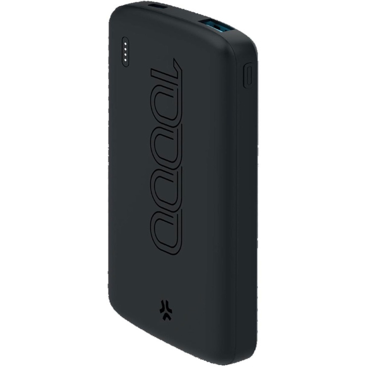 Celly PBE10000EVO PowerBank 10,5W 10 000 mAh Svart i gruppen SMARTTELEFON & NETTBRETT / Ladere og Kabler / Powerbanks hos TP E-commerce Nordic AB (C61399)