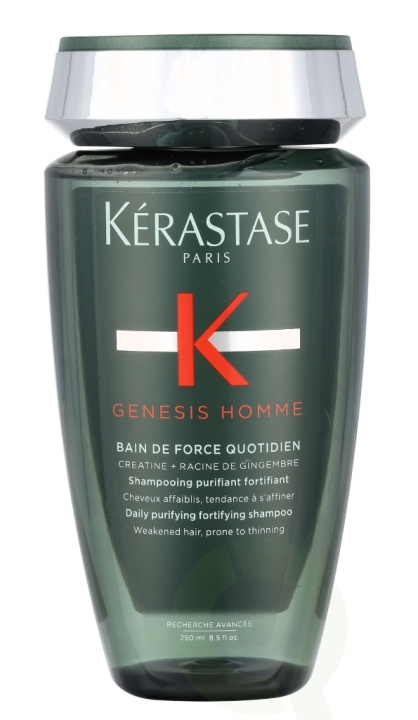 Kerastase Homme Genesis Daily Purifying Fortifying Shampoo 250 ml i gruppen HELSE OG SKJØNNHET / Hår & styling / Hårpleie / Sjampo hos TP E-commerce Nordic AB (C61452)