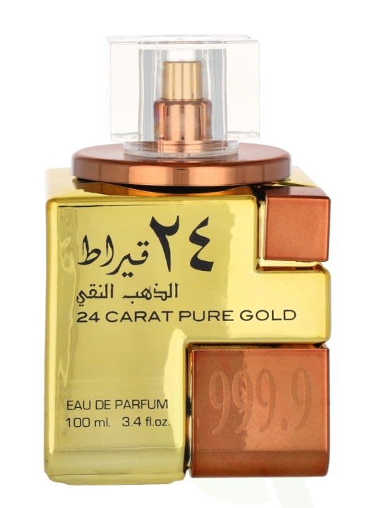 Lattafa 24 Carat Pure Gold Edp Spray 100 ml i gruppen HELSE OG SKJØNNHET / Duft og parfyme / Parfyme / Unisex hos TP E-commerce Nordic AB (C61474)