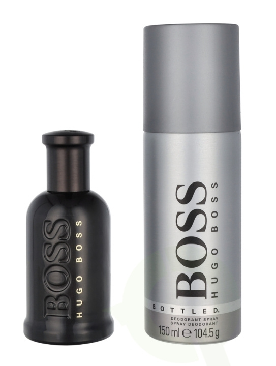 Hugo Boss Bottled Giftset 200 ml Parfum Spray 50ml/Deodorant Spray 150ml i gruppen HELSE OG SKJØNNHET / Gavesett / Gavesett for ham hos TP E-commerce Nordic AB (C61493)