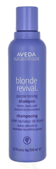 Aveda Blonde Revival Purple Toning Shampoo 200 ml i gruppen HELSE OG SKJØNNHET / Hår & styling / Hårpleie / Sjampo hos TP E-commerce Nordic AB (C61506)