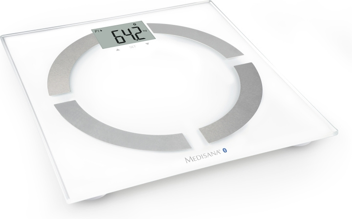 Medisana BS444 Bluetooth body composition scale i gruppen HELSE OG SKJØNNHET / Helsepleie / Personvekter hos TP E-commerce Nordic AB (C61536)