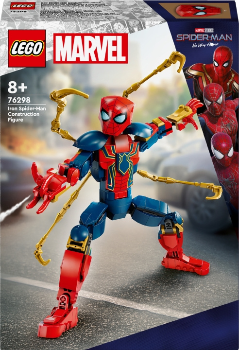 Lego Super Heroes Marvel 76298 - Iron Spider-Man byggefigur som kan bøyes i gruppen LEKER, BARN OG BABY / Leker / Byggeleker / Lego hos TP E-commerce Nordic AB (C61572)