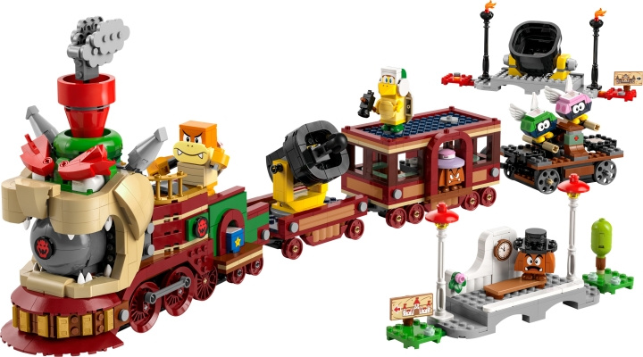 Lego Super Mario 71437 - Bowsers ekspresstog i gruppen LEKER, BARN OG BABY / Leker / Byggeleker / Lego hos TP E-commerce Nordic AB (C61580)