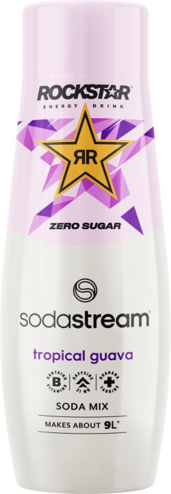 Sodastream Rockstar Energy Guava Zero soft drink concentrate i gruppen HJEM, HUS OG HAGE / Husholdningsapparater / Vann og juice / Kullsyremaskin / Smaker hos TP E-commerce Nordic AB (C61585)