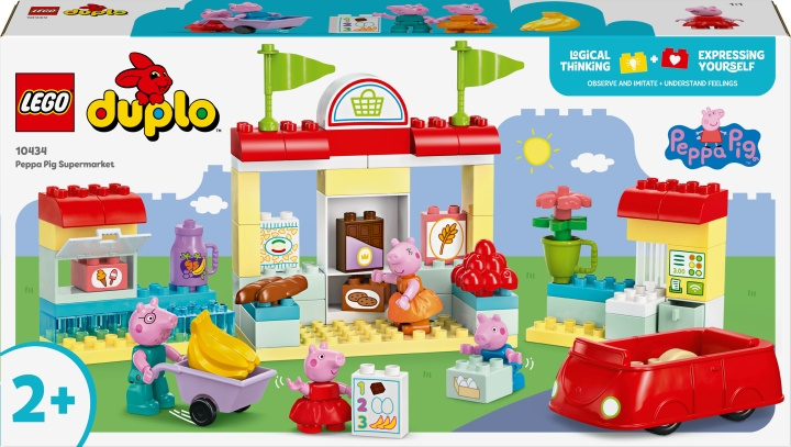 Lego DUPLO Peppa Pig - Pipsa Pigs supermarked i gruppen LEKER, BARN OG BABY / Leker / Byggeleker / Lego hos TP E-commerce Nordic AB (C61592)