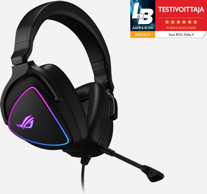 Asus ROG Delta S-hodesett i gruppen Datautstyr / GAMING / Headset hos TP E-commerce Nordic AB (C61607)