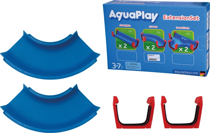 Aquaplay Curves vannlekesett i gruppen LEKER, BARN OG BABY / Uteleker / Badeleker hos TP E-commerce Nordic AB (C61614)