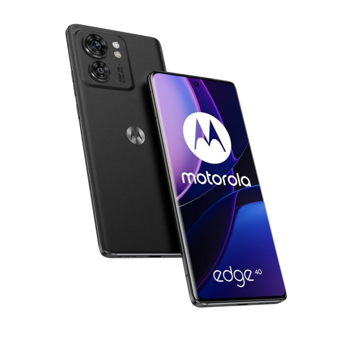 Motorola Edge 40 6.55 8/256GB - Svart i gruppen SMARTTELEFON & NETTBRETT / Mobiltelefoner & smartphones hos TP E-commerce Nordic AB (C61678)