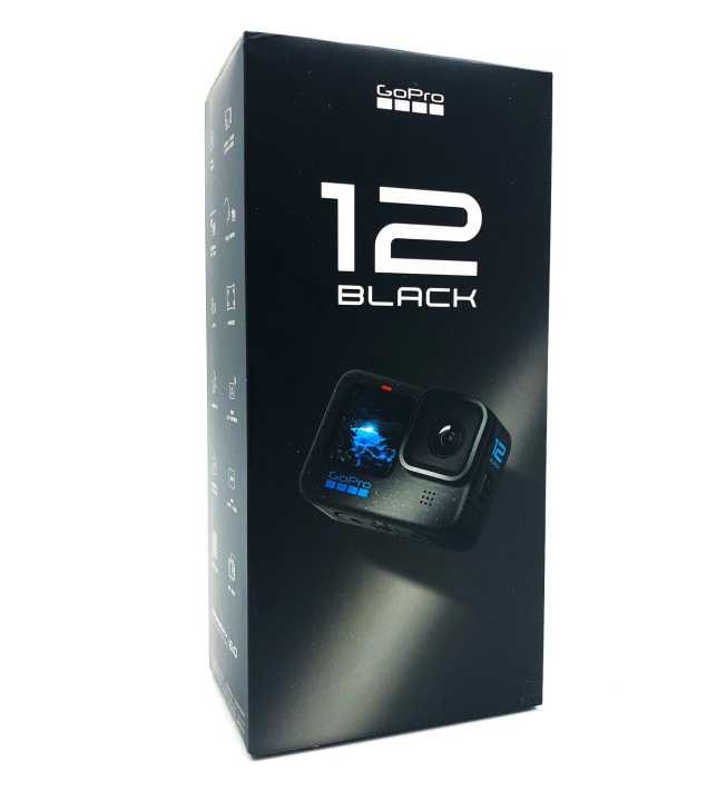 GoPro HERO12 Svart i gruppen Elektronikk / Foto og video / Kameraer hos TP E-commerce Nordic AB (C61686)