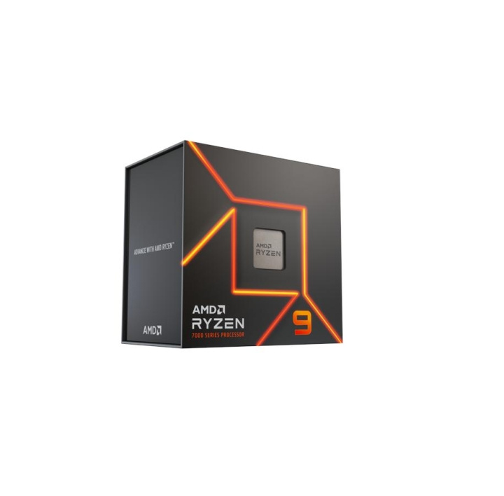 AMD CPU Ryzen 9 7900 3,7 GHz 12-kärnig AM5 (PIB - med kylare) i gruppen Datautstyr / PC-Komponenter / Prosessorer hos TP E-commerce Nordic AB (C61752)