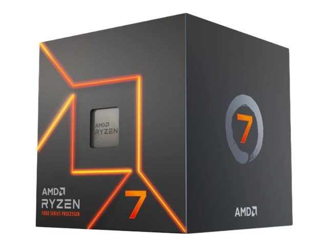 AMD CPU Ryzen 7 7700 3,8 GHz 8 kjerner AM5 (TRAY - med kjøler) i gruppen Datautstyr / PC-Komponenter / Prosessorer hos TP E-commerce Nordic AB (C61767)