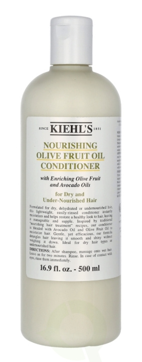 Kiehls Kiehl\'s Olive Fruit Oil Nourishing Conditioner 500 ml i gruppen HELSE OG SKJØNNHET / Hår & styling / Hårpleie / Balsam hos TP E-commerce Nordic AB (C61806)