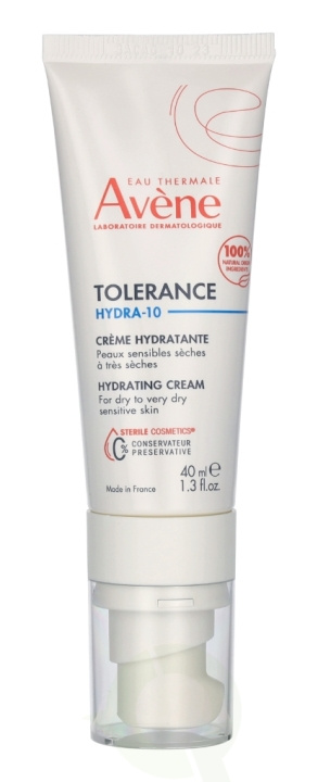 Avene Tolerance Hydra-10 Hydrating Cream 40 ml i gruppen HELSE OG SKJØNNHET / Hudpleie / Ansikt / Dagkrem hos TP E-commerce Nordic AB (C61814)