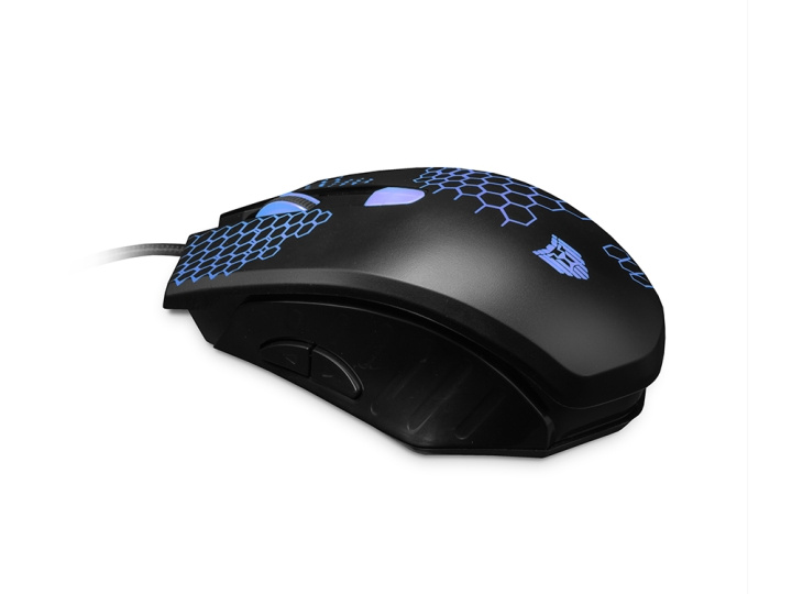 Liocat MX 757C - spillmus med RGB-belysning, svart i gruppen Datautstyr / GAMING / Mus hos TP E-commerce Nordic AB (C61900)