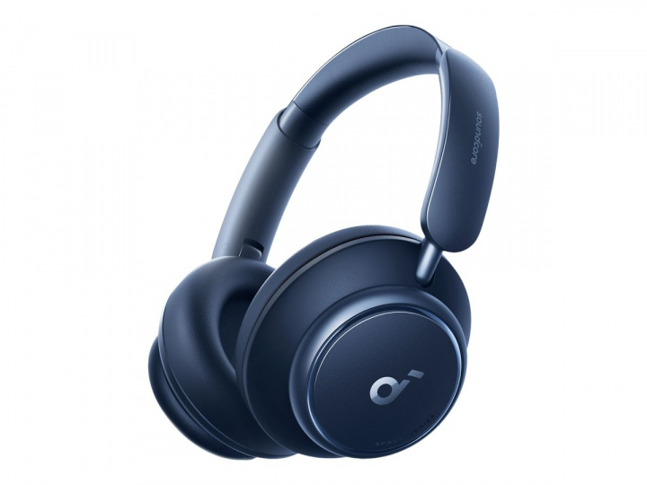 Anker Soundcore Space Q45 trådløse hodetelefoner med kabel, blå i gruppen Elektronikk / Lyd & Bilde / Hodetelefoner & Tilbehør / Hodetelefoner hos TP E-commerce Nordic AB (C61946)