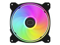 Cooler Master MasterFan MF140 HALO²-vifte 1-pk. svart 140 mm i gruppen Datautstyr / PC-Komponenter / Kjøling / Vifter hos TP E-commerce Nordic AB (C61963)