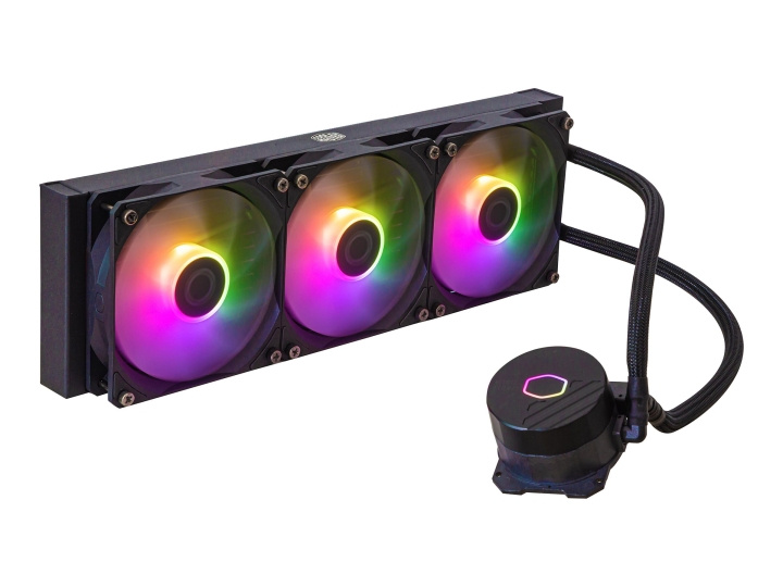 Cooler Master MasterLiquid 360L Core ARGB Processorer flytande kylsystem 1-pack Svart 120 mm i gruppen Datautstyr / PC-Komponenter / Kjøling / Prosessorkjøling hos TP E-commerce Nordic AB (C61966)