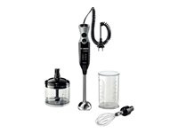 Bosch ErgoMixx MSM67170 Stavmikser Turbo-funksjon Svart/grå i gruppen HJEM, HUS OG HAGE / Husholdningsapparater / Matprosessorer og kjøkkenassistenter / Stavmiksere hos TP E-commerce Nordic AB (C61990)