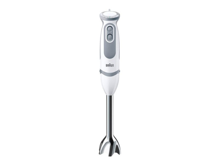 Braun Multiquick 5 MQ 5245 WH Stavmikser Premium hvit/grå i gruppen HJEM, HUS OG HAGE / Husholdningsapparater / Matprosessorer og kjøkkenassistenter / Stavmiksere hos TP E-commerce Nordic AB (C62036)