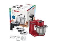 Bosch MUM Series 2 MUMS2ER01 Kjøkkenmaskin 3,8 liter Rød i gruppen HJEM, HUS OG HAGE / Husholdningsapparater / Matprosessorer og kjøkkenassistenter / Matprosessorer hos TP E-commerce Nordic AB (C62043)