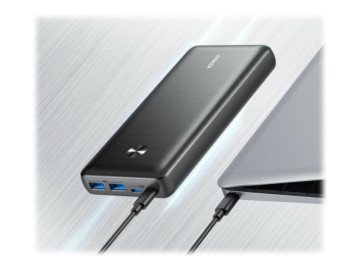 Anker PowerCore III Elite 25600 Powerbank 25600mAh Svart i gruppen SMARTTELEFON & NETTBRETT / Ladere og Kabler / Powerbanks hos TP E-commerce Nordic AB (C62070)