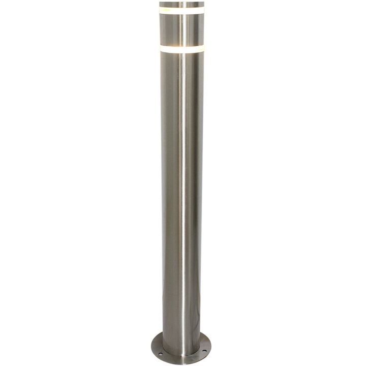 Llitt Nils Bollard Pollare 80cm E27-sockel IP44 Aluminium i gruppen HJEM, HUS OG HAGE / El og belysning / Utendørsbelysning / Hagebelysning hos TP E-commerce Nordic AB (C62112)