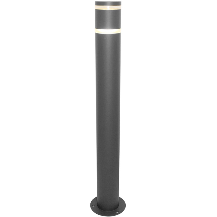 Llitt Nils Bollard Pollare 80cm E27-sockel IP44 Antracit i gruppen HJEM, HUS OG HAGE / El og belysning / Utendørsbelysning / Hagebelysning hos TP E-commerce Nordic AB (C62113)