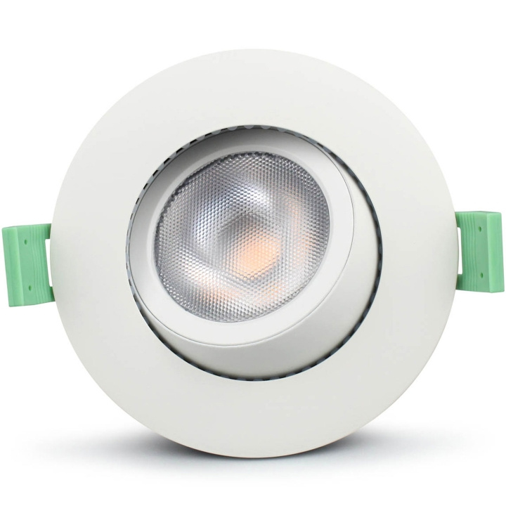 Llitt Ellen Infälld downlight Dim-to-Warm 520lm IP65 1-pack Vit i gruppen Elektronikk / Lys / Taklamper hos TP E-commerce Nordic AB (C62138)