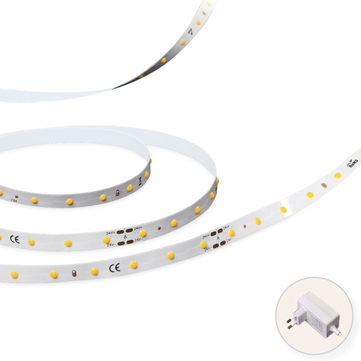 Llitt Louise LED-stripesett COB-LED DOT IP20 5 meter 3000K i gruppen Elektronikk / Lys / LED sløyfer hos TP E-commerce Nordic AB (C62158)