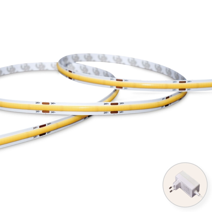 Llitt Ulrika LEDstrip-sett COB-LED IP20 2 meter 3000K i gruppen Elektronikk / Lys / LED sløyfer hos TP E-commerce Nordic AB (C62161)