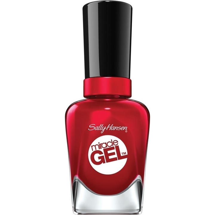 Sally Hansen Miracle Gel #680 Rhapsody Red i gruppen HELSE OG SKJØNNHET / Manikyr/pedikyr / Neglelakk hos TP E-commerce Nordic AB (C62246)