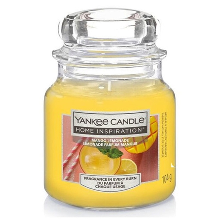 Yankee Candle Home Inspiration Small Mango Lemonade 104g i gruppen HELSE OG SKJØNNHET / Duft og parfyme / Andre dufter / Duftlys hos TP E-commerce Nordic AB (C62258)