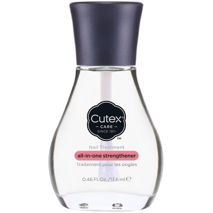 Cutex All-In-One Nail Polish Strengthener 13,6 ml i gruppen HELSE OG SKJØNNHET / Manikyr/pedikyr / Neglelakk hos TP E-commerce Nordic AB (C62265)