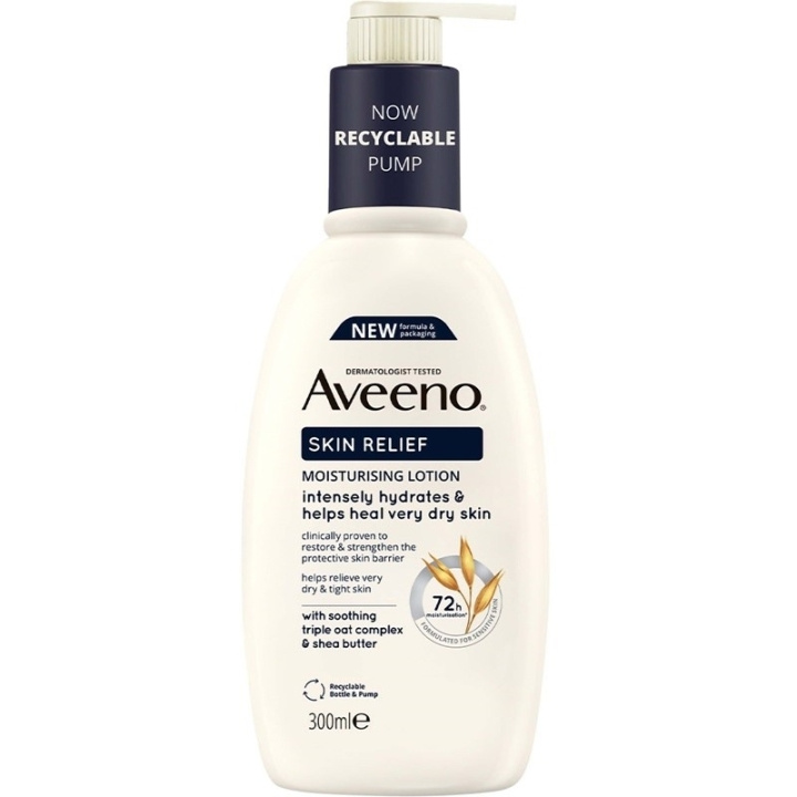 Aveeno Skin Relief Moisturising Lotion 300 ml i gruppen HELSE OG SKJØNNHET / Hudpleie / Kroppspleie / Body lotion hos TP E-commerce Nordic AB (C62269)
