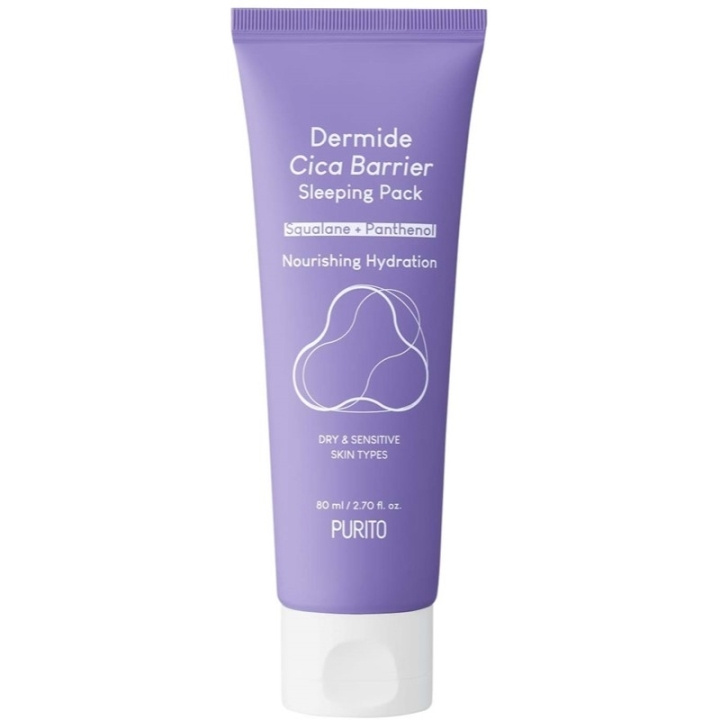 Purito Dermide Cica Barrier Sleeping Pack 80 ml i gruppen HELSE OG SKJØNNHET / Hudpleie / Ansikt / Masker hos TP E-commerce Nordic AB (C62276)