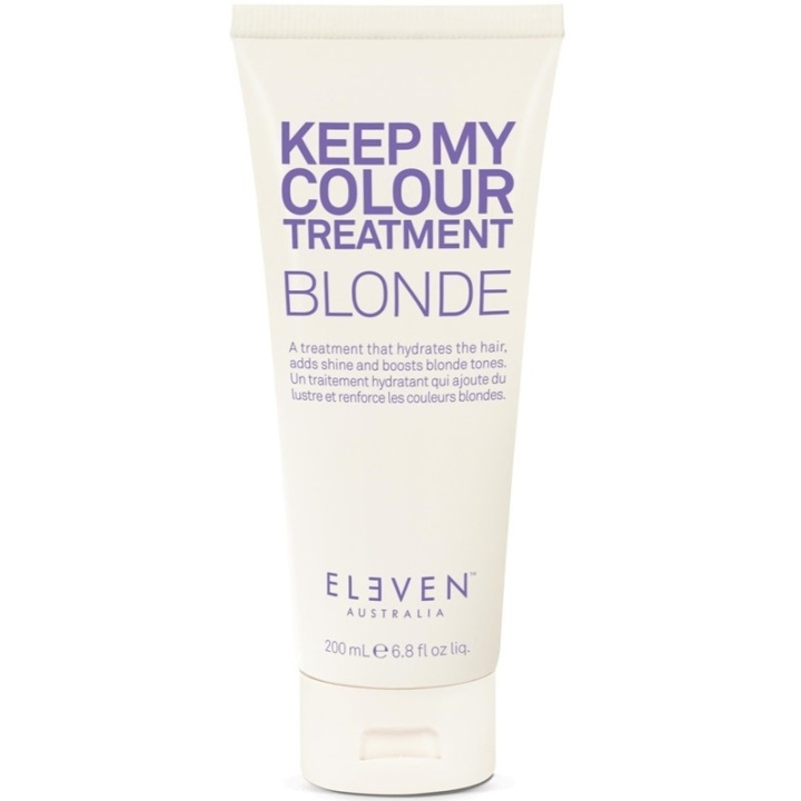 Eleven Australia Keep My Colour Treatment Blonde 200 ml i gruppen HELSE OG SKJØNNHET / Hår & styling / Hårpleie / Hårmaske hos TP E-commerce Nordic AB (C62279)