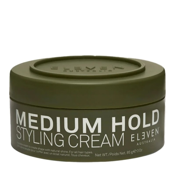 Eleven Australia Medium Hold Styling Cream 85g i gruppen HELSE OG SKJØNNHET / Hår & styling / Hårstyling / Stylingkrem hos TP E-commerce Nordic AB (C62292)