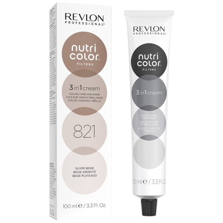 Revlon Nutri Color 821 Silver Beige 100ml i gruppen HELSE OG SKJØNNHET / Hår & styling / Hårpleie / Balsam hos TP E-commerce Nordic AB (C62299)