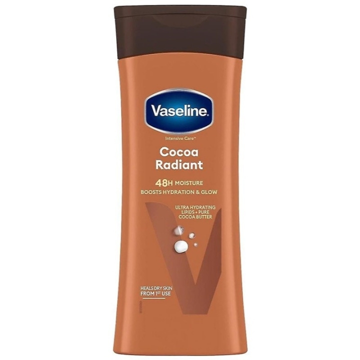 Vaseline Intensive Care Cocoa Radiant 200 ml i gruppen HELSE OG SKJØNNHET / Hudpleie / Kroppspleie / Body lotion hos TP E-commerce Nordic AB (C62380)