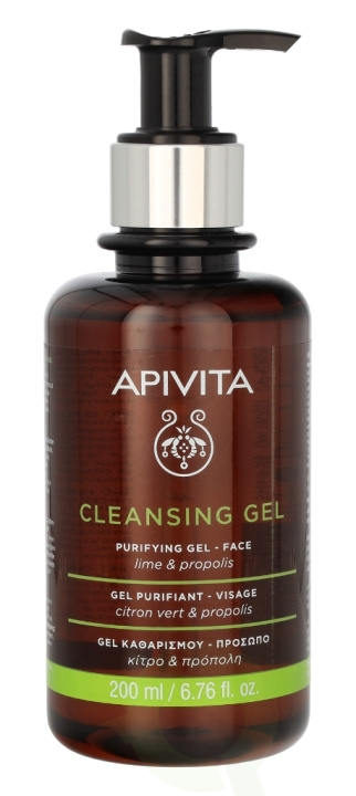 Apivita Cleansing Gel 200 ml i gruppen HELSE OG SKJØNNHET / Hudpleie / Ansikt / Dagkrem hos TP E-commerce Nordic AB (C62423)