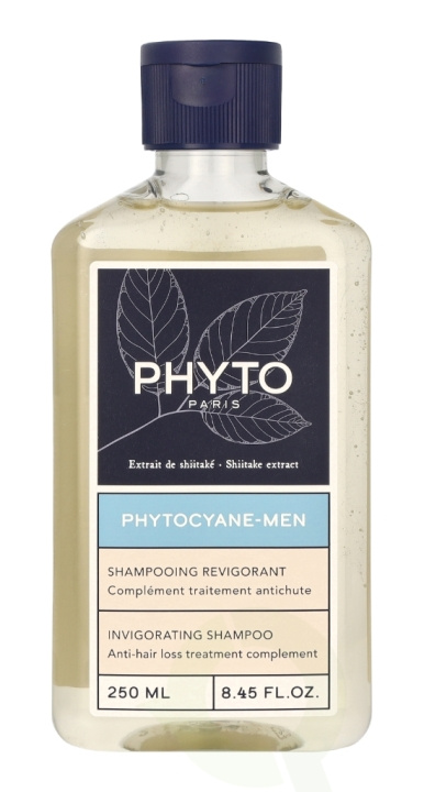 Phyto Phytocyane Men Revitalising Shampoo 250 ml i gruppen HELSE OG SKJØNNHET / Hår & styling / Hårpleie / Sjampo hos TP E-commerce Nordic AB (C62442)