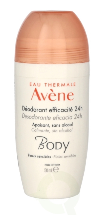 Avene Body 24H Deo Roll-On 50 ml i gruppen HELSE OG SKJØNNHET / Duft og parfyme / Deodorant / Deo for henne hos TP E-commerce Nordic AB (C62452)