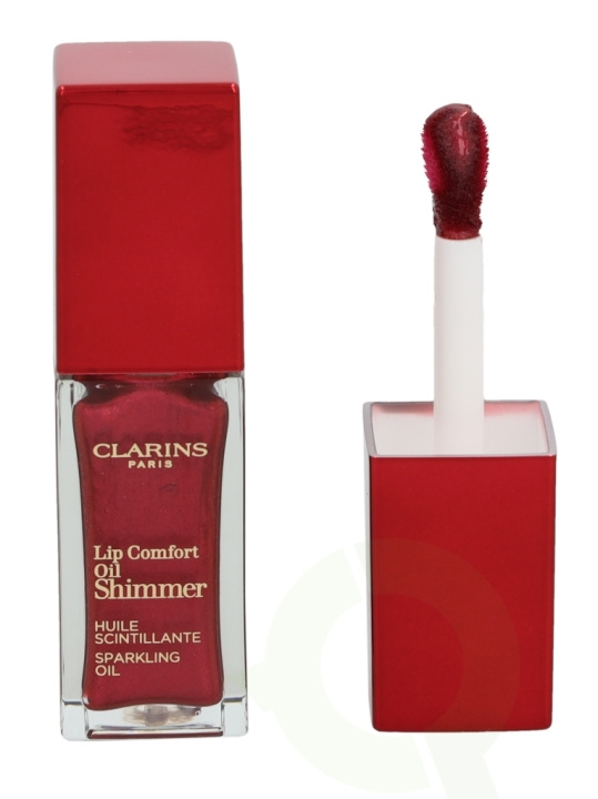 Clarins Lip Comfort Oil Shimmer 7 ml #08 Burgundy Wine i gruppen HELSE OG SKJØNNHET / Makeup / Lepper / Leppestift hos TP E-commerce Nordic AB (C62478)