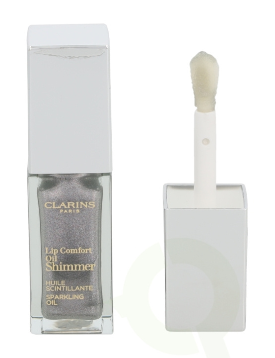 Clarins Lip Comfort Oil Shimmer 7 ml #01 Sequin Flares i gruppen HELSE OG SKJØNNHET / Makeup / Lepper / Leppestift hos TP E-commerce Nordic AB (C62480)