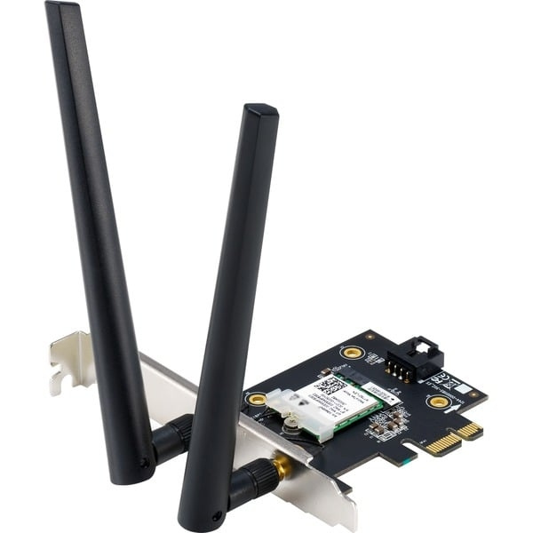 Asus PCE-AXE5400 nettverksadapter PCI Express x1 2402 Mbps i gruppen Datautstyr / Nettverk / Nettverkskort / PCI Express hos TP E-commerce Nordic AB (C62513)